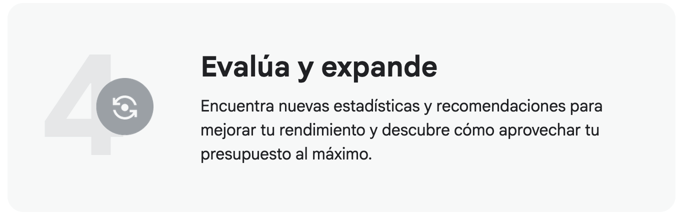 Dysruptia Agencia Digital Miami: Paso 4 de Google Ads - Evalúa y expande tus campañas con análisis de rendimiento y optimización de presupuesto para maximizar el ROI