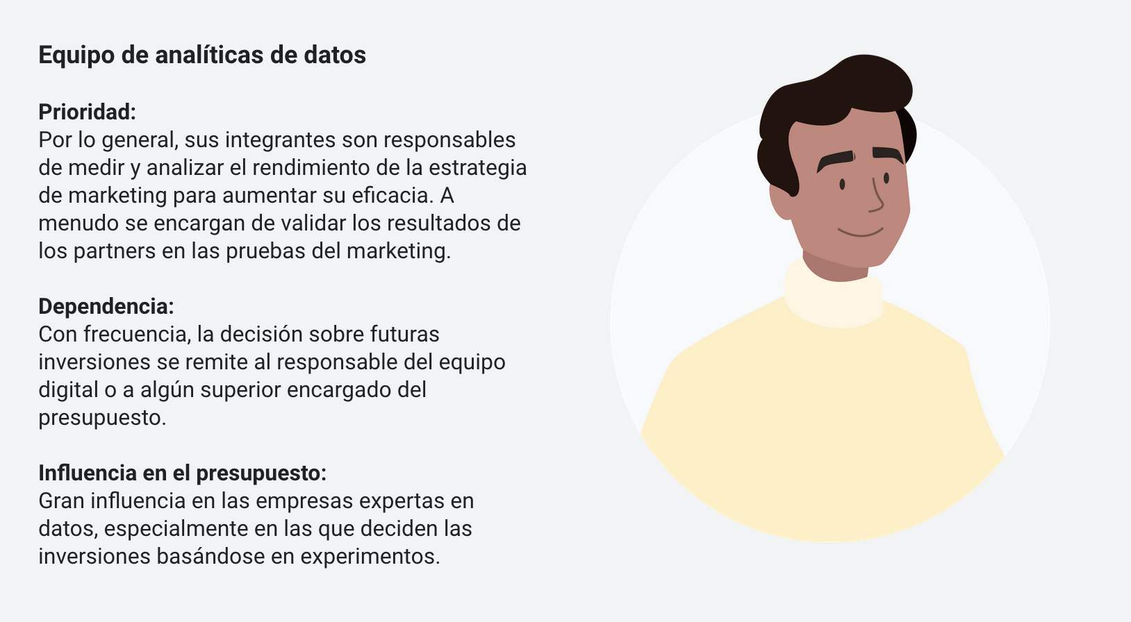 Análisis de datos mercadeo relacional en Colombia Dysruptia agencia de investigación de mercados