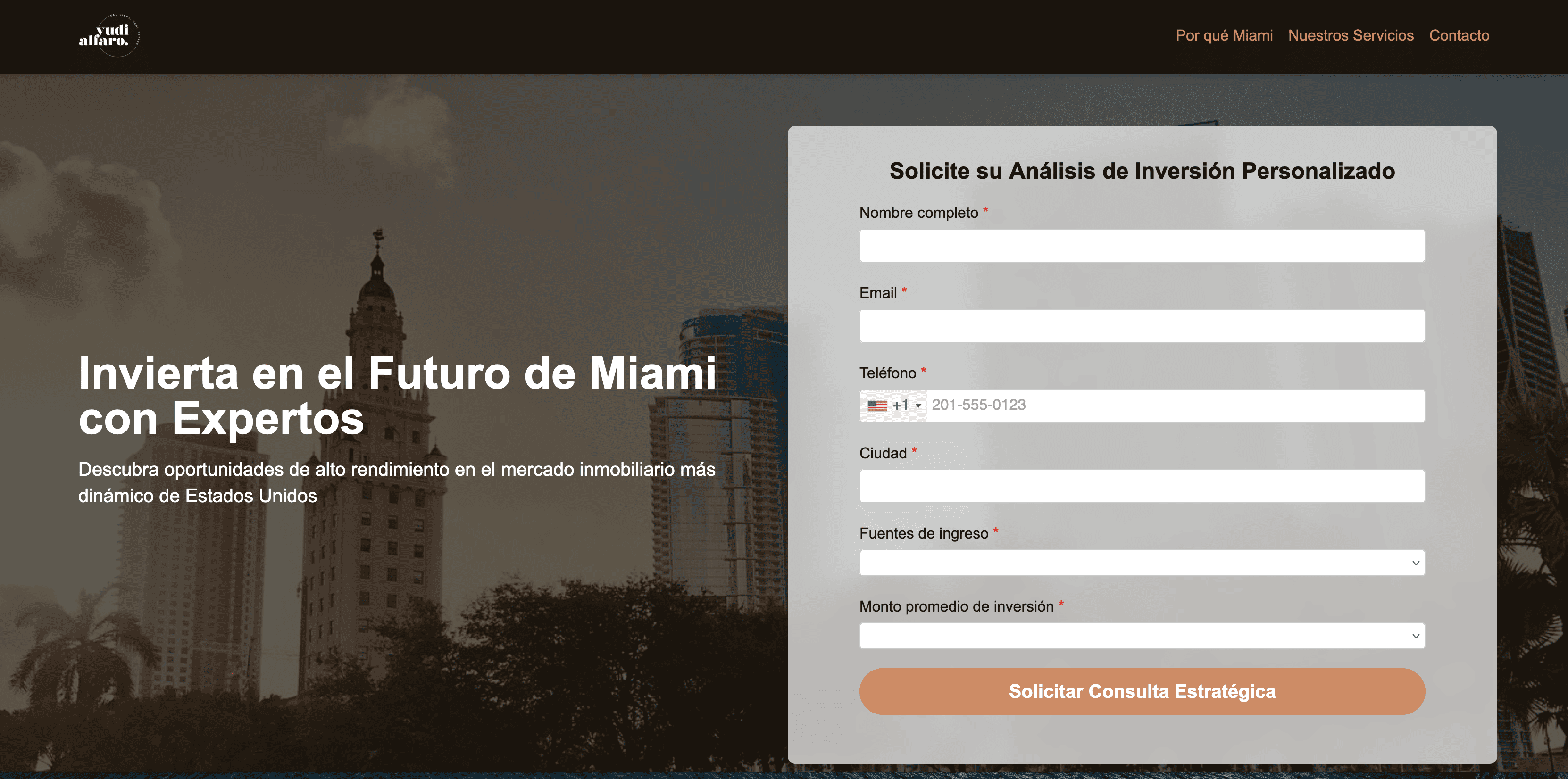 Estrategias de generación de clientes potenciales para realtors en Miami con Dysruptia.